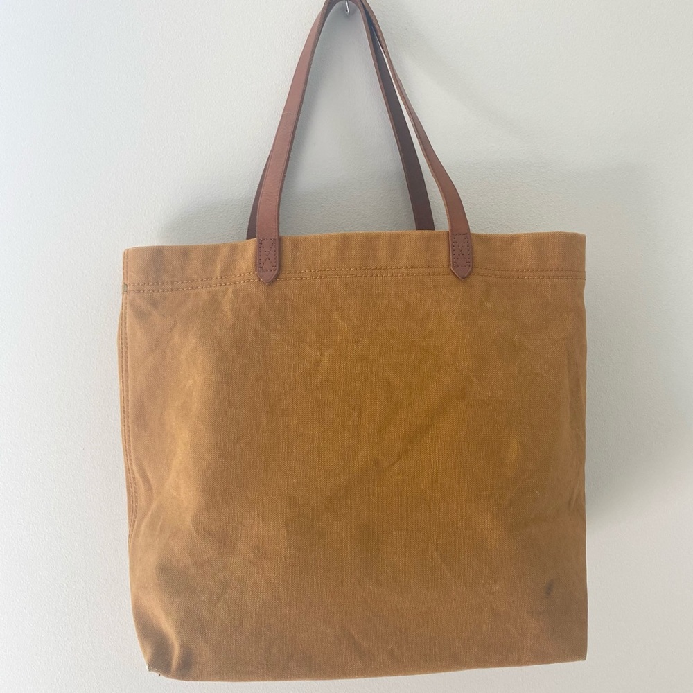 Madewell Large Canvas Transport Tote